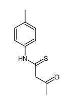N-(4-methylphenyl)-3-oxobutanethioamide Structure