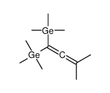 trimethyl-(3-methyl-1-trimethylgermylbuta-1,2-dienyl)germane结构式