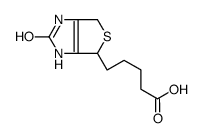 5-(2-oxo-1,3,4,6-tetrahydrothieno[3,4-d]imidazol-4-yl)pentanoic acid Structure