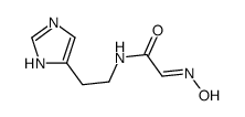 2-hydroxyimino-N-[2-(1H-imidazol-5-yl)ethyl]acetamide Structure