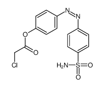 [4-[(4-sulfamoylphenyl)diazenyl]phenyl] 2-chloroacetate结构式