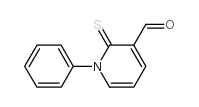 1,2-dihydro-1-phenyl-2-thioxonicotinaldehyde结构式