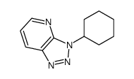 3-cyclohexyltriazolo[4,5-b]pyridine Structure