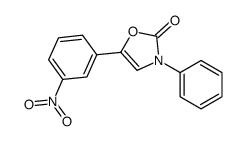 5-(3-nitrophenyl)-3-phenyl-1,3-oxazol-2-one Structure