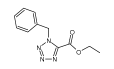 ethyl 1-benzyltetrazole-5-carboxylate Structure