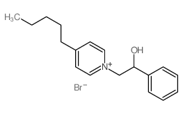 Pyridinium,1-(2-hydroxy-2-phenylethyl)-4-pentyl-, bromide (1:1) picture