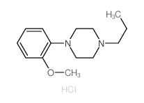 1-(2-methoxyphenyl)-4-propyl-piperazine结构式