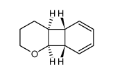 (4ar,4bt,8at,8bc)-3,4,4a,4b,8a,8b-hexahydro-2H-benzo[3,4]cyclobuta[1,2-b]pyran结构式