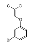 1-bromo-3-(2,2-dichloroethenoxy)benzene结构式