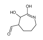 1H-Azepine-4-carboxaldehyde, hexahydro-3-hydroxy-2-oxo- (9CI) picture