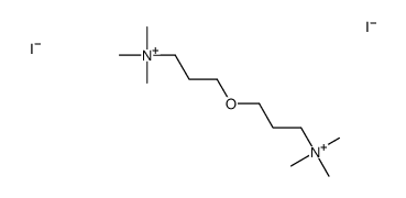 trimethyl-[3-[3-(trimethylazaniumyl)propoxy]propyl]azanium,diiodide结构式
