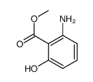 2-氨基-6-羟基苯甲酸甲酯结构式