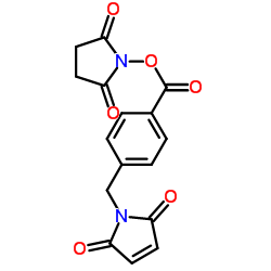 4-(2-N-MALEIMIDO)METHYL BENZOIC ACID-NHS Structure
