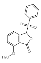7-METHOXY-3-PHENYLSULFONYL-1(3H)-ISOBENZOFURANONE picture