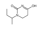 1-butan-2-yl-1,3-diazinane-2,4-dione结构式
