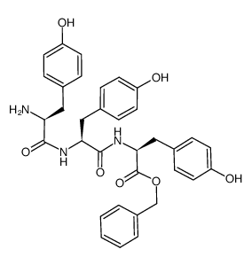 H-[Tyr(OH)]3-OBn Structure