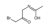 N-(3-bromo-2-oxopropyl)acetamide Structure