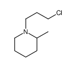 1-(3-chloropropyl)-2-methylpiperidine Structure