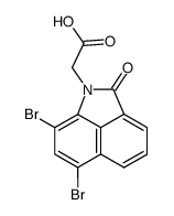 2-[2-oxobenzo[cd]indol-1(2H)-yl]acetic acid Structure