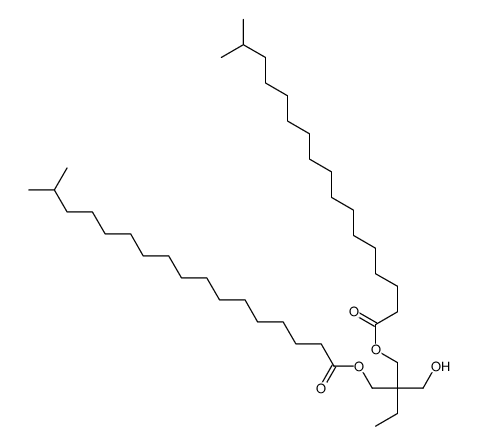 2-ethyl-2-(hydroxymethyl)-1,3-propanediyl bis(isooctadecanoate)结构式