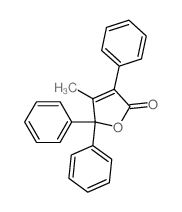 4-methyl-3,5,5-triphenyl-furan-2-one picture