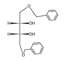 meso-1,4-bis(benzyloxy)butane-2,3-diol Structure