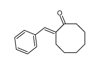 (E)-2-benzylidene cyclooctanone结构式
