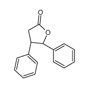 (4S,5S)-4,5-diphenyloxolan-2-one Structure