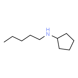 Cyclopentanamine, N-pentyl- (9CI) structure