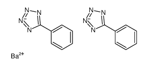 barium(2+),5-phenyl-1,2,3-triaza-4-azanidacyclopenta-2,5-diene结构式