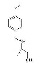 1-Propanol,2-[[(4-ethylphenyl)methyl]amino]-2-methyl-(9CI)结构式