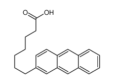 7-anthracen-2-ylheptanoic acid Structure