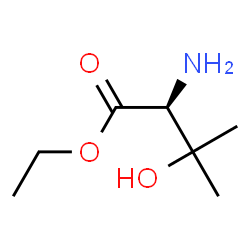 Valine, 3-hydroxy-, ethyl ester (9CI)结构式