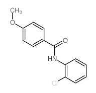 N-(2-chlorophenyl)-4-methoxy-benzamide picture