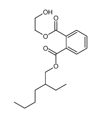 2-O-(2-ethylhexyl) 1-O-(2-hydroxyethyl) benzene-1,2-dicarboxylate结构式