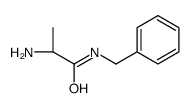 (2S)-2-amino-N-benzylpropanamide Structure