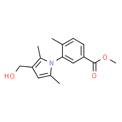 3-[3-(HYDROXYMETHYL)-2,5-DIMETHYL-1H-PYRROL-1-YL]-4-METHYL-BENZOIC ACID METHYL ESTER picture