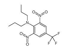 2,6-dinitro-N,N-dipropyl-4-(trifluoromethyl)aniline结构式