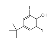 4-tert-butyl-2,6-diiodophenol Structure