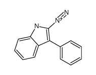 3-phenyl-1H-indole-2-diazonium Structure