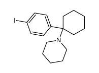 4-iodophencyclidine结构式