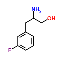 2-Amino-3-(3-fluorophenyl)-1-propanol结构式