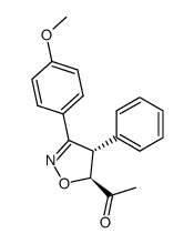 1-[4,5-Dihydro-3-(4-methoxyphenyl)-4-phenylisoxazol-5-yl]ethanone picture