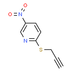 5-nitro-2-(2-propynylsulfanyl)pyridine picture