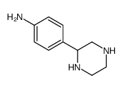 Benzenamine, 4-(2-piperazinyl)- (9CI) structure