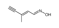 3-methylpent-2-en-4-ynal oxime结构式