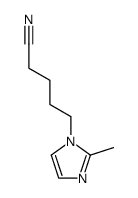 1H-Imidazole-1-pentanenitrile,2-methyl-(9CI) structure