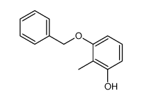 2-methyl-3-phenylmethoxyphenol结构式