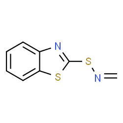 2-Benzothiazolesulfenamide,N-methylene-(9CI) structure