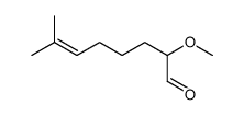 2-methoxy-7-methyloct-6-enal Structure